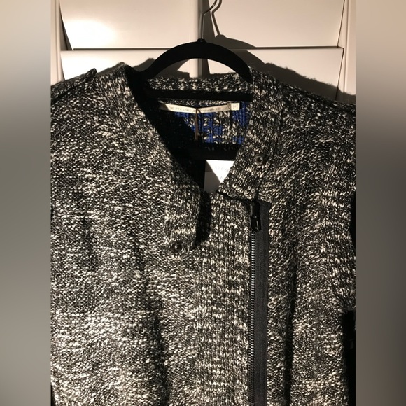 🔥Anthropologie Twelfth Street by Cynthia Vincent Contrast Sleeve Jacket - Picture 7 of 12